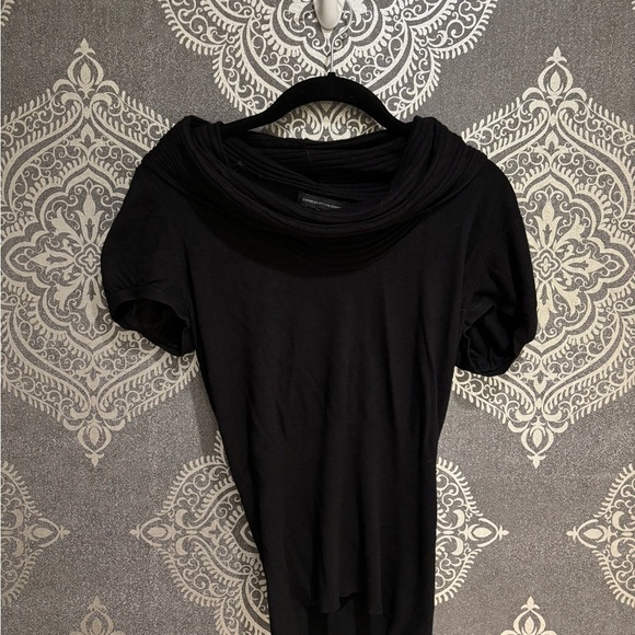 Express Tops - Express Black Short Sleeve Top